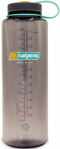 Nalgene Sustain Tritan BPA-Free Water  Made with Material Derived from 50% Plastic Waste (using ISCC certified mass balance), 48 OZ, Wide Mouth, Aubergine UU69