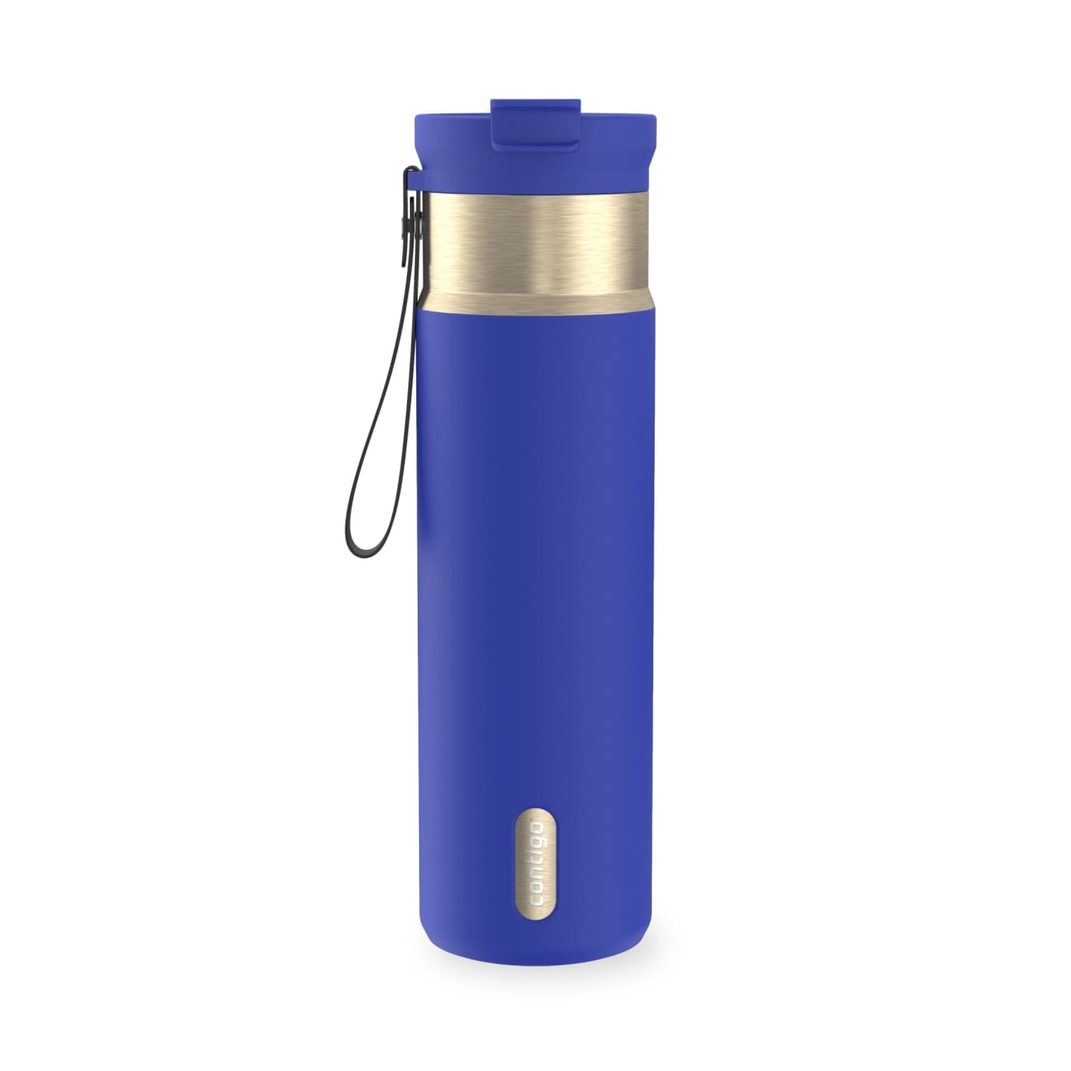 Contigo DualSip 24 oz Leakproof Insulated Water Bottle with Carrying Strap and 2-Way Lid CWXR