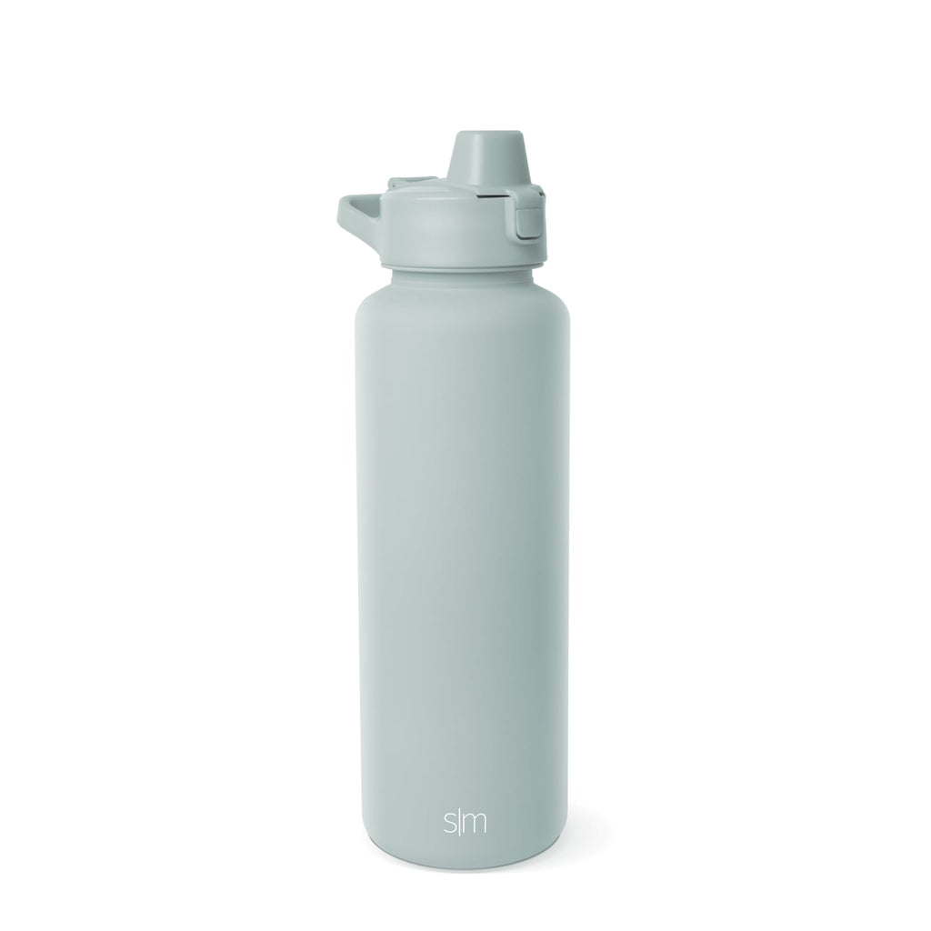 Simple Modern 48 fl oz Reusable Tritan Summit Water Bottle with Silicone Straw Lid|Seaglass Sage S5ES