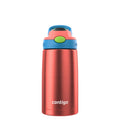 Contigo AUTOSPOUT Water Bottle, 13 oz, Coral Blue/Poppy 66CF