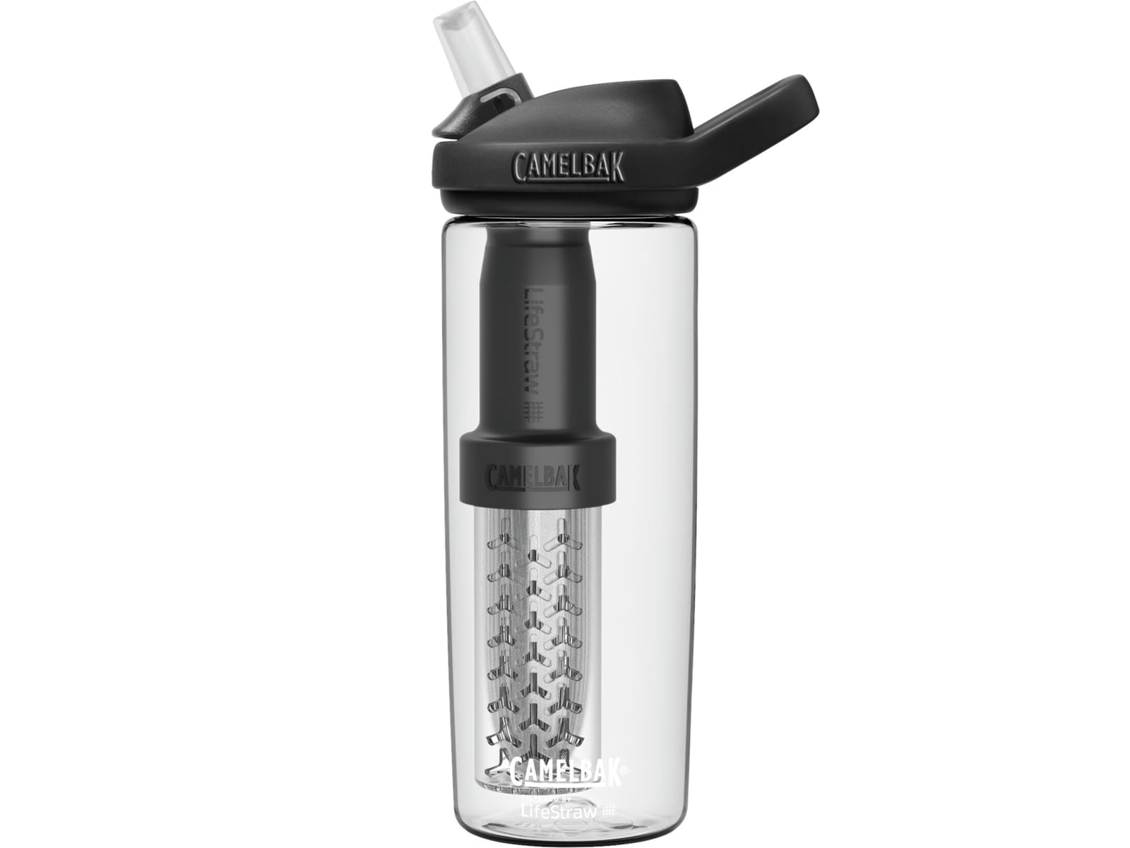 CamelBak eddy+ 20oz Bottle, filtered by LifeStraw, Clear G4QV