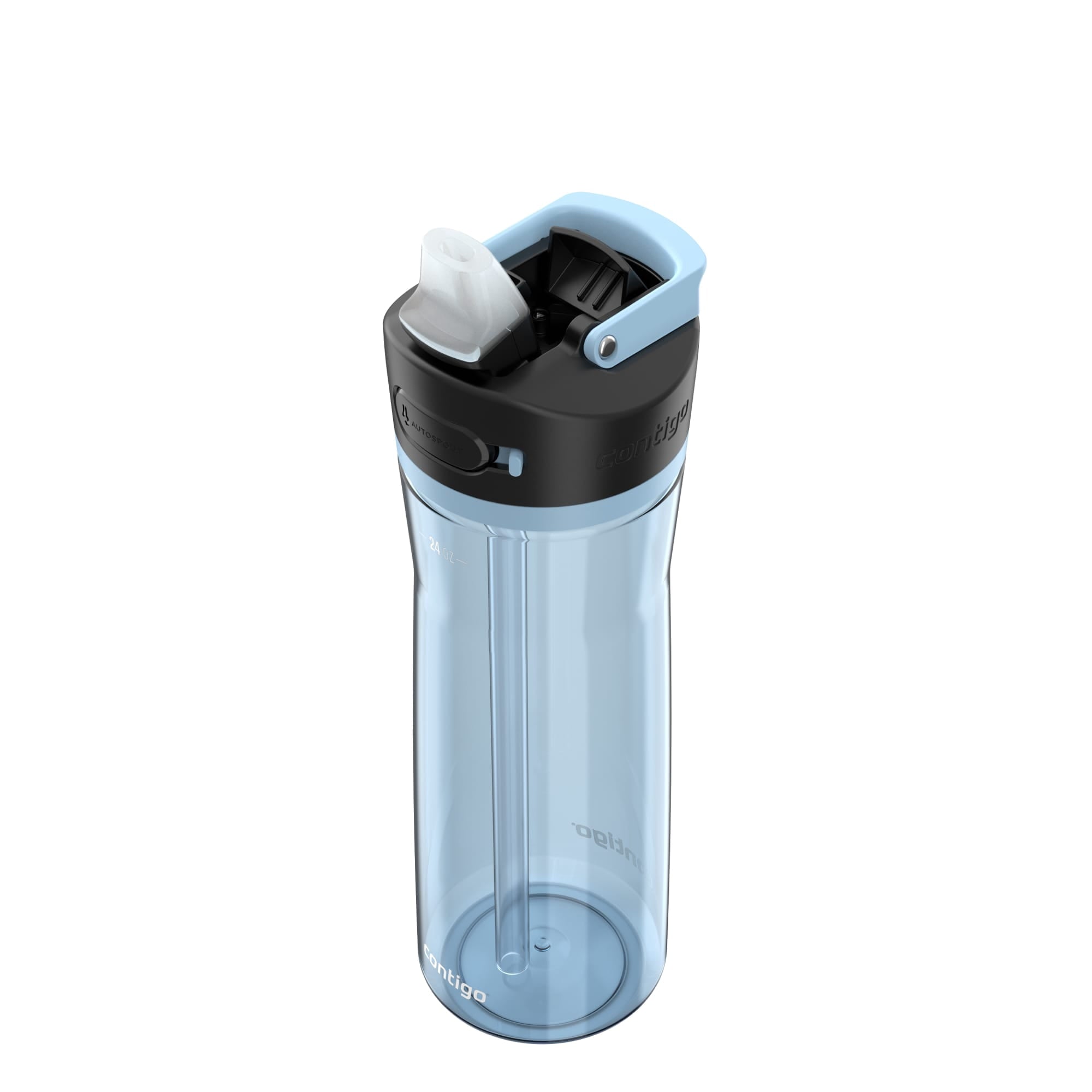Contigo Ashland Water Bottle Bundle – Glacier Color, 32oz + 24oz Leakproof Autospout BPA-Free Set TUSG