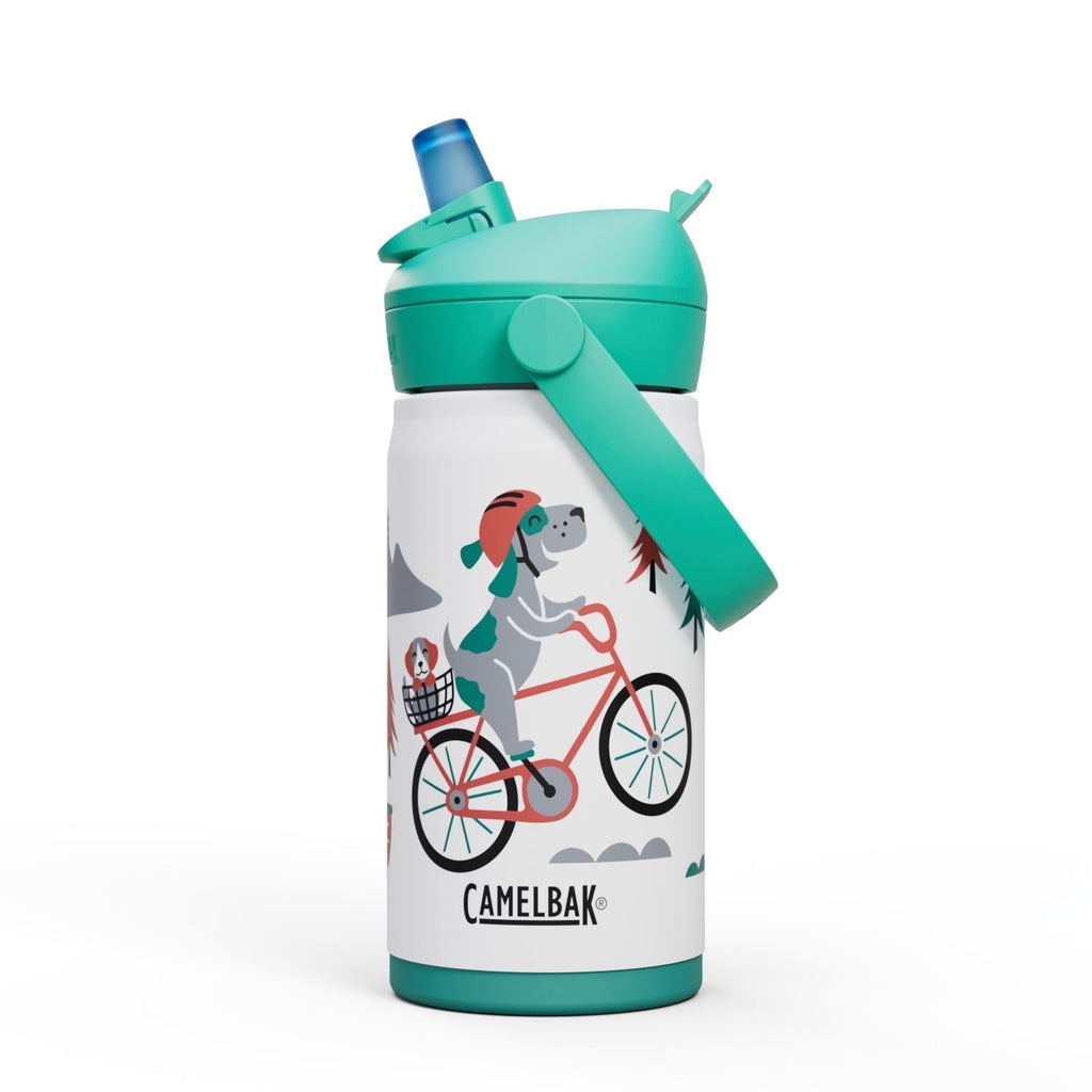 Camelbak Thrive™ Flip Straw Kids Stainless 12oz Water Bottle, Dino Jam 5AAU