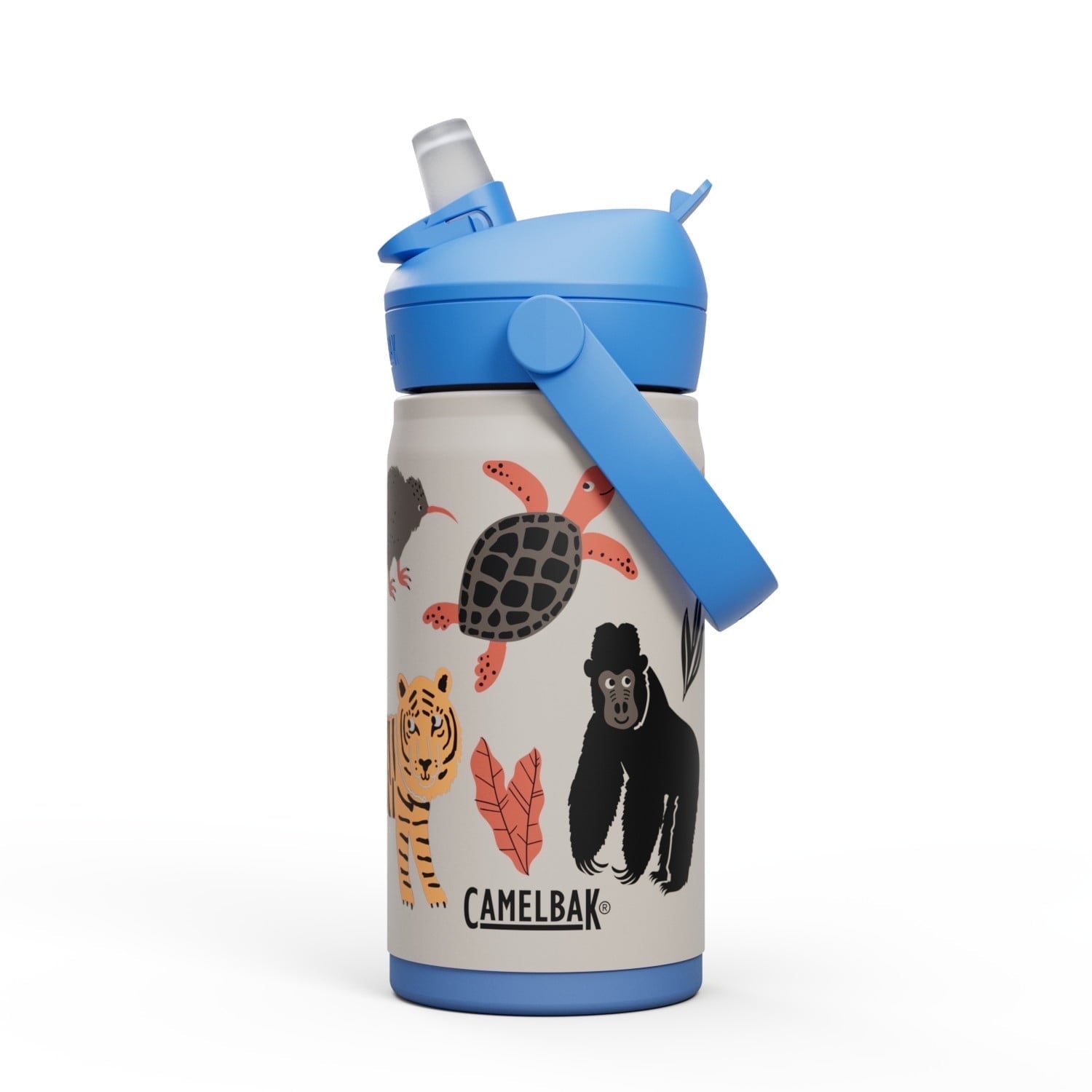 Camelbak Thrive™ Flip Straw Kids Stainless 12oz Water Bottle, Dino Jam 5AAU
