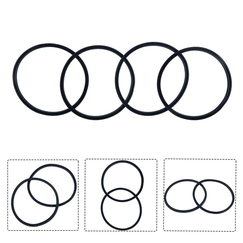 4 Pack Gaskets Compatible for Contigo Snapseal Byron Travel Mug 16oz &amp; 20oz, Replacement Rubber Seal for Contigo Snapseal Lid, Replacement Silicone Part for Contigo Coffee Travel Tumbler 7GJN