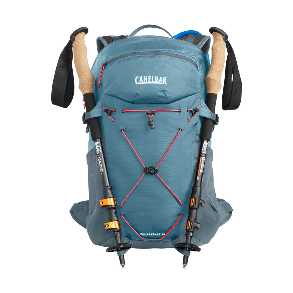Camelbak Women's Fourteener™ 24 100oz, Smoke Blue/Fiery Coral 3ATI