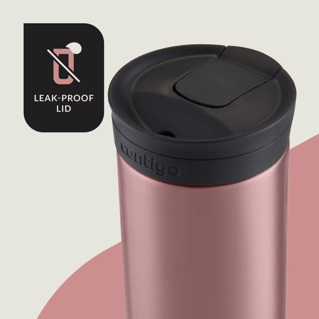 Contigo 16 oz. Huron 2.0 SnapSeal Stainless Steel Travel Mug - Licorice 3QYQ