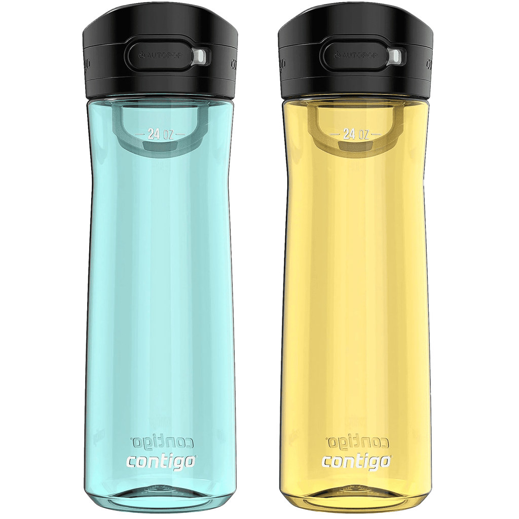 Contigo 24 oz. Jackson 2.0 Tritan Water Bottle 2-Pack - Jade Vine/Pineapple ADGG