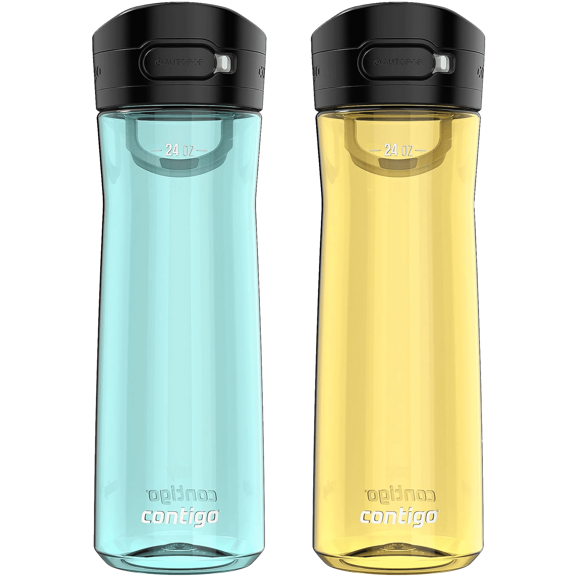 Contigo 24 oz. Jackson 2.0 Tritan Water Bottle 2-Pack - Jade Vine/Pineapple ADGG