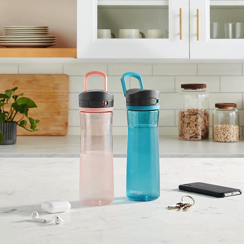 Contigo 24 oz. Jackson 2.0 Tritan Water Bottle 2-Pack - Jade Vine/Pineapple ADGG