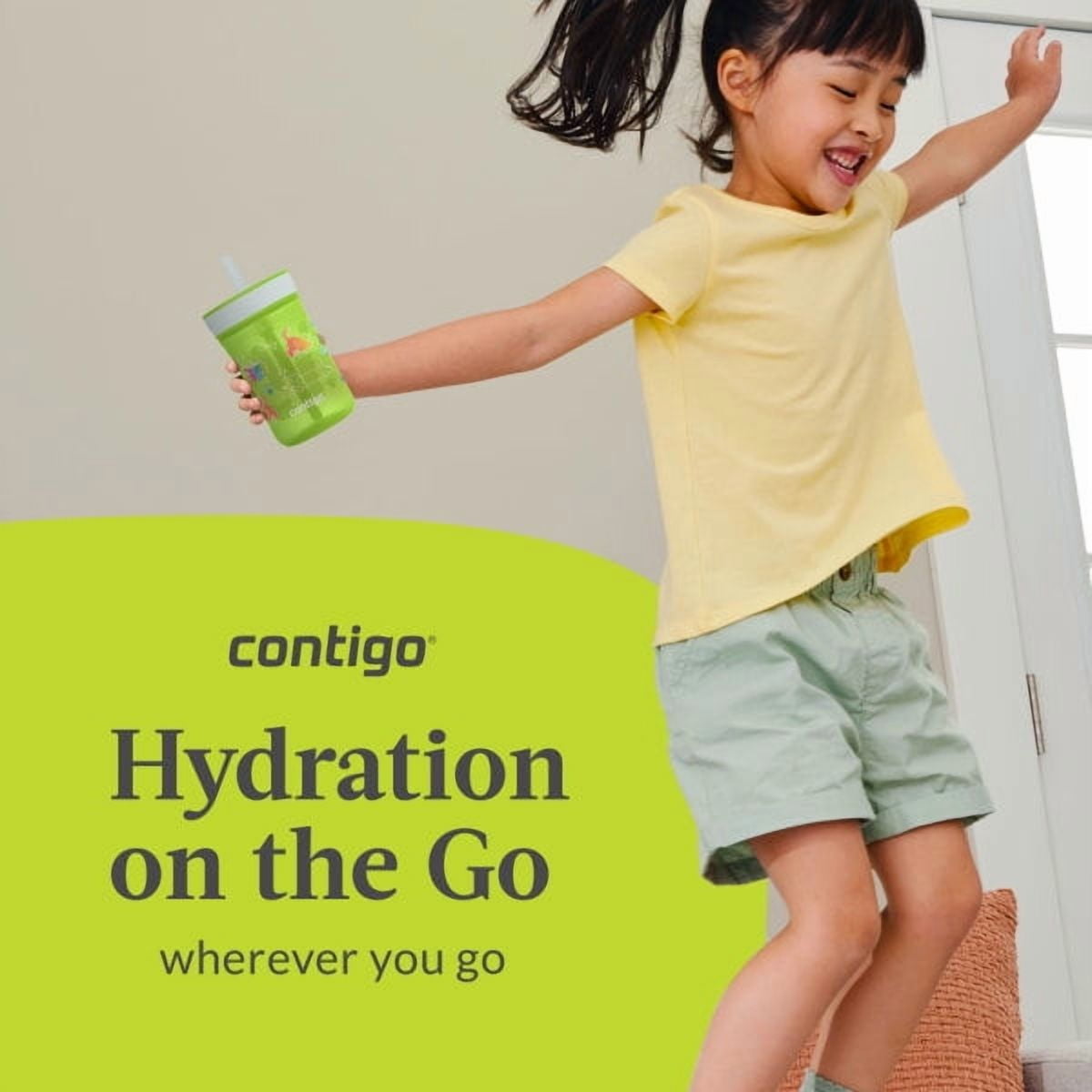 Contigo Kid's 14 oz. Leighton Tumbler 2-Pack - Dogs Doing Things/Spacecraft 2IJY