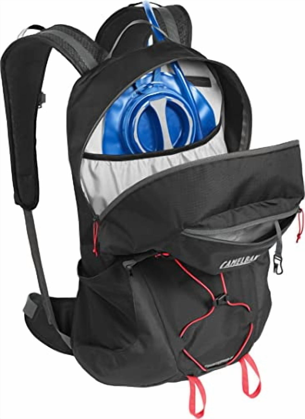 CAMELBAK WOMEN'S FOURTEENER 24 100OZ RESERVOIR HIKING - BLACK/FIERY CORAL RAPW