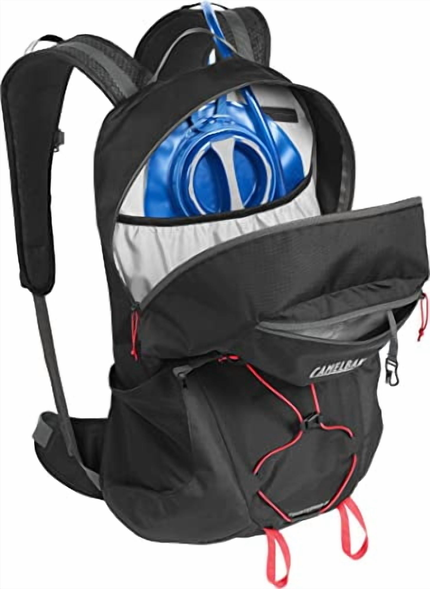 CAMELBAK WOMEN'S FOURTEENER 24 100OZ RESERVOIR HIKING - BLACK/FIERY CORAL RAPW