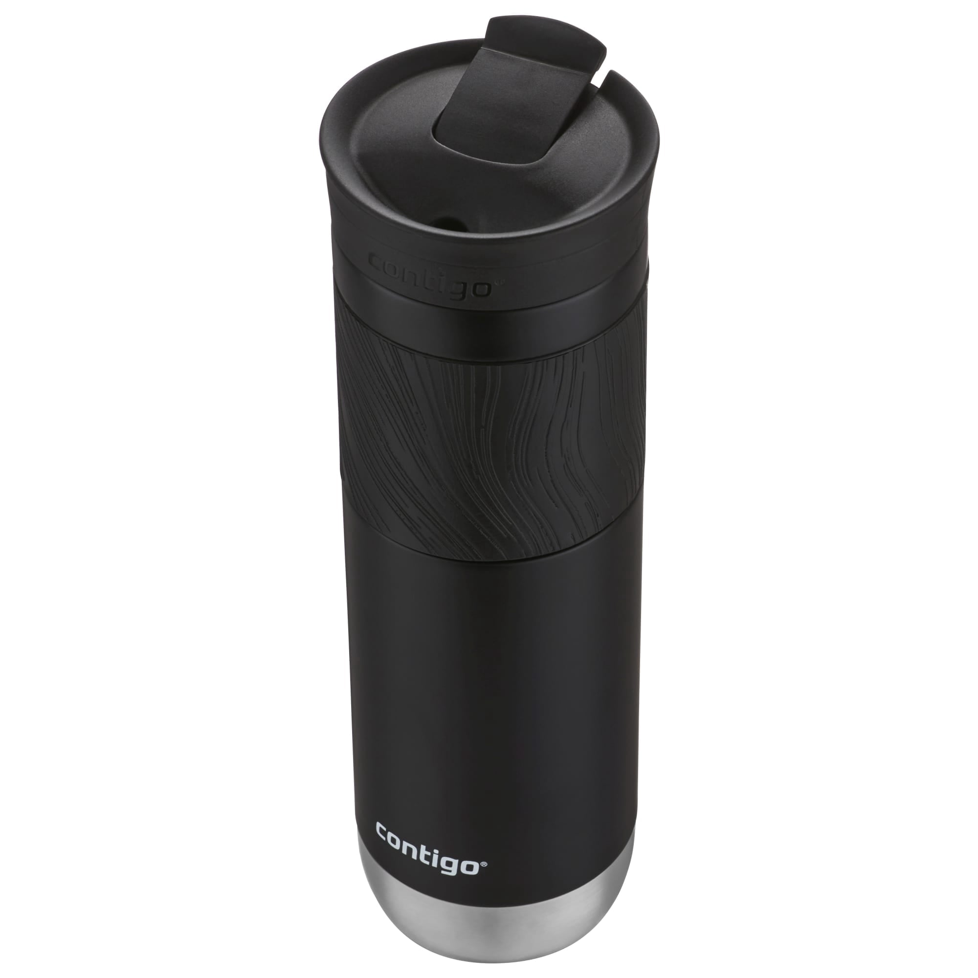 Contigo Byron 2.0 Stainless Steel Travel Mug with SNAPSEAL Lid and Grip in Black, 24 fl oz. UT3P