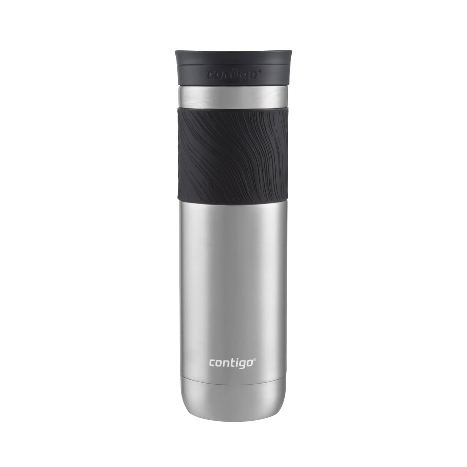 Contigo Byron 2.0 Stainless Steel Travel Mug with SNAPSEAL Lid and Grip in Black, 24 fl oz. UT3P