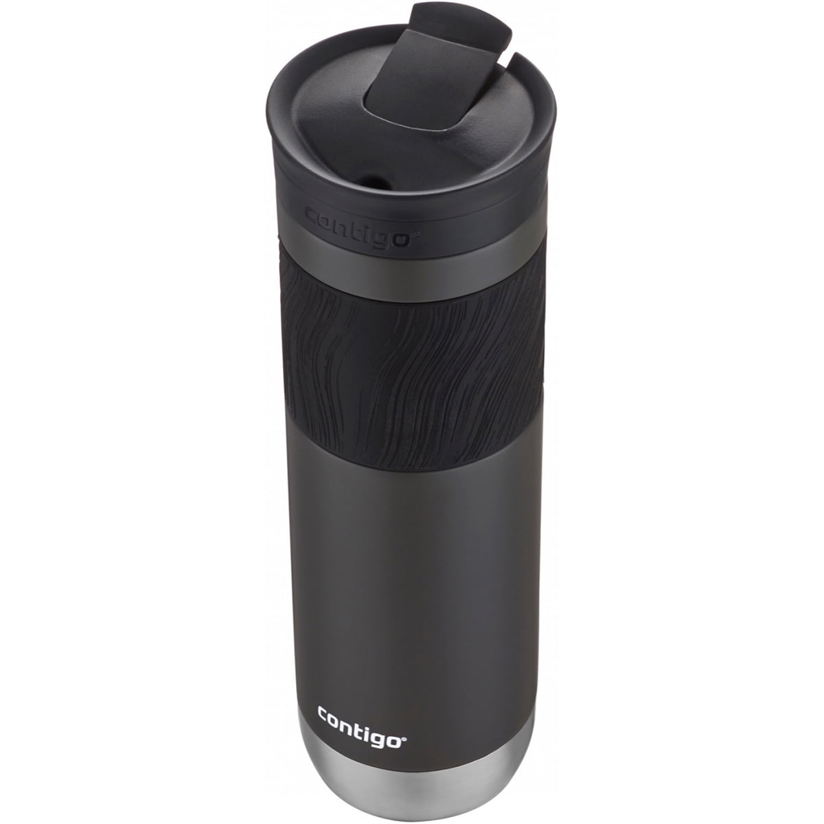 Contigo Byron 2.0 Stainless Steel Travel Mug with SNAPSEAL Lid and Grip in Black, 24 fl oz. UT3P