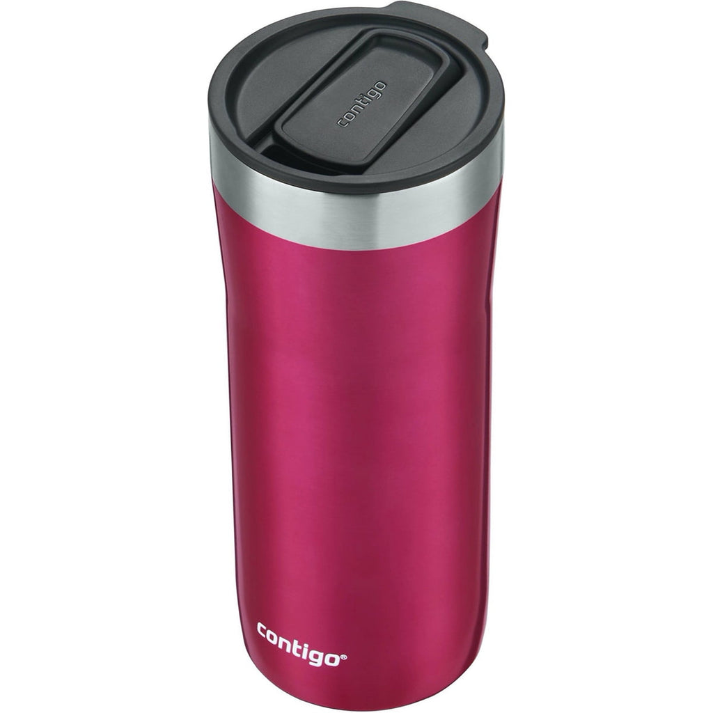 Contigo 24 oz. Streeterville Stainless Steel Tumbler with Straw - Dragon Fruit N7ZT