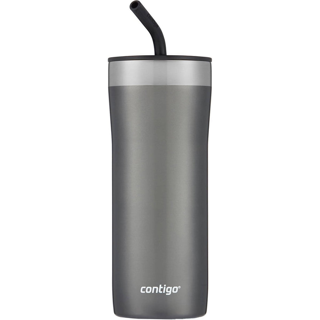 Contigo 24 oz. Streeterville Stainless Steel Tumbler with Straw - Dragon Fruit N7ZT