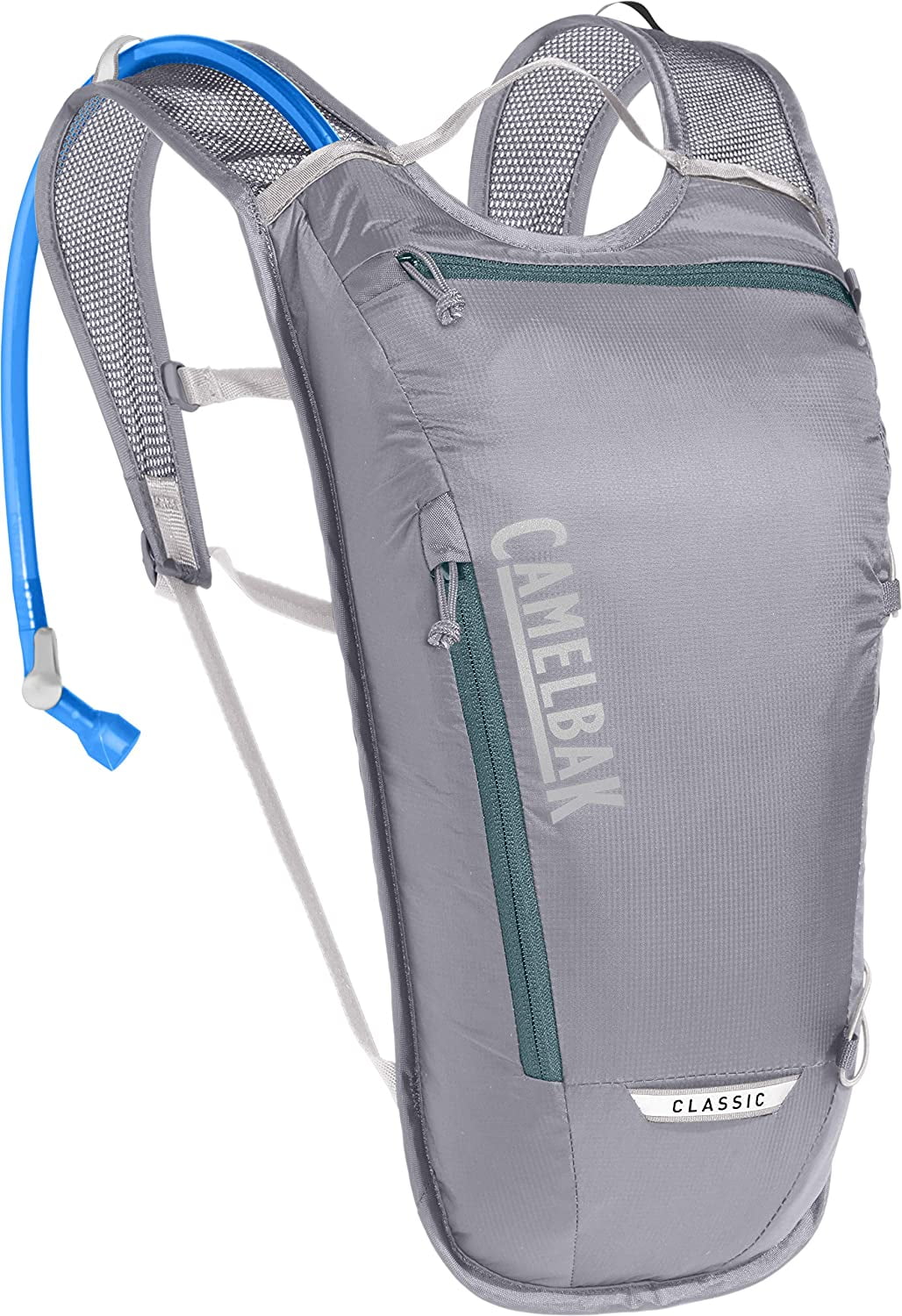 CamelBak Classic Light Bike Hydration Pack 70oz, Gunmetal/Hydro OQSY
