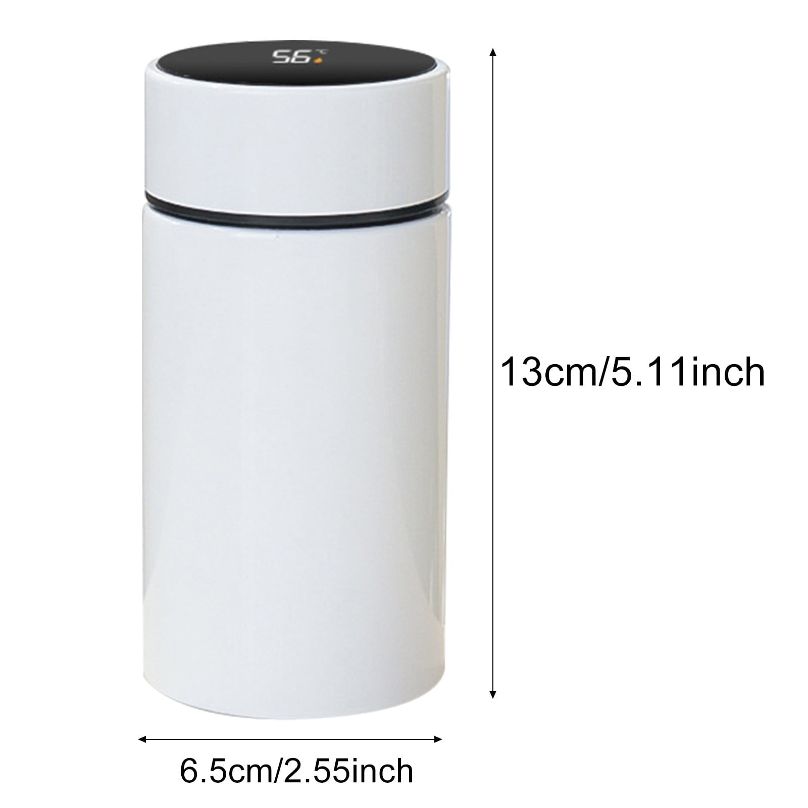 Stainless Steel Insulation Cup Cute Mini Portable Children Student Water Bottle Coffee Travel Mug LED Temperature Display Double Walled Vacuum Long Lasting Insulation NT1E