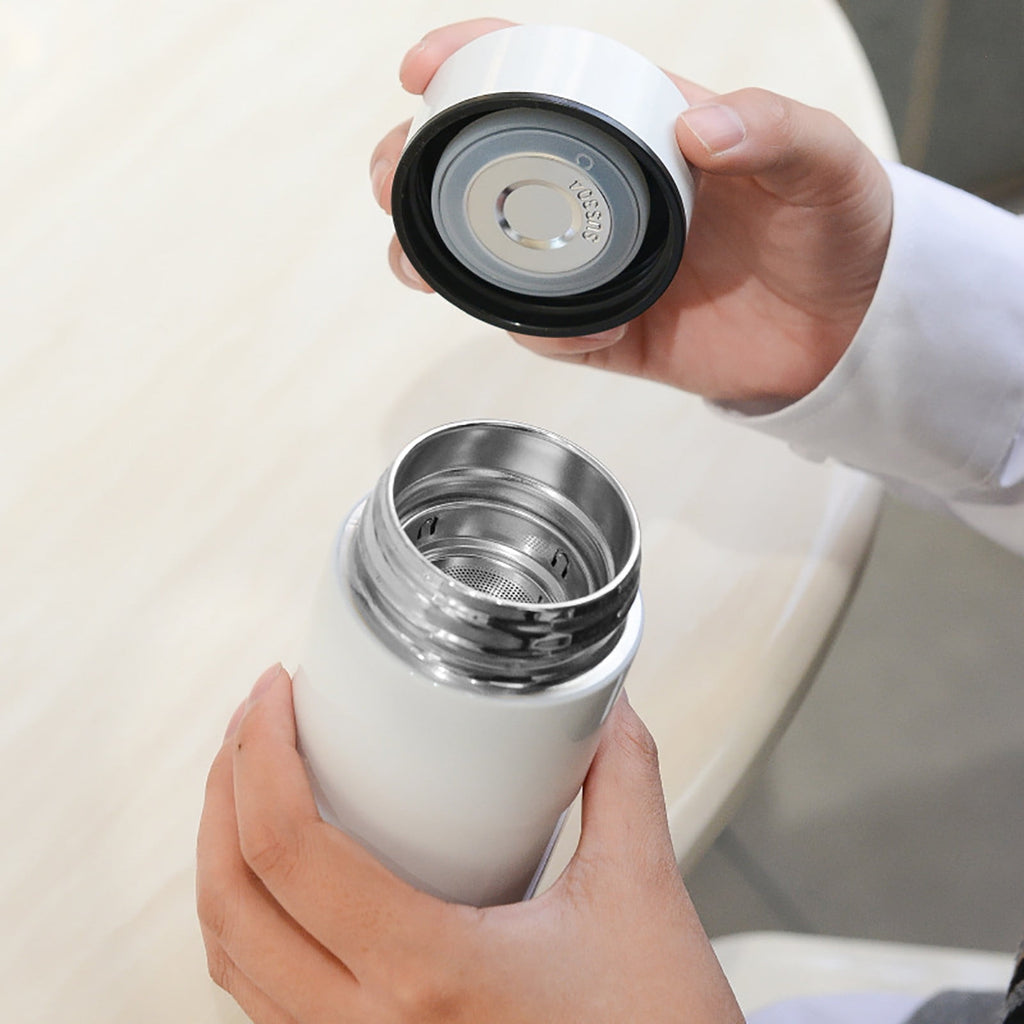 Stainless Steel Insulation Cup Cute Mini Portable Children Student Water Bottle Coffee Travel Mug LED Temperature Display Double Walled Vacuum Long Lasting Insulation NT1E