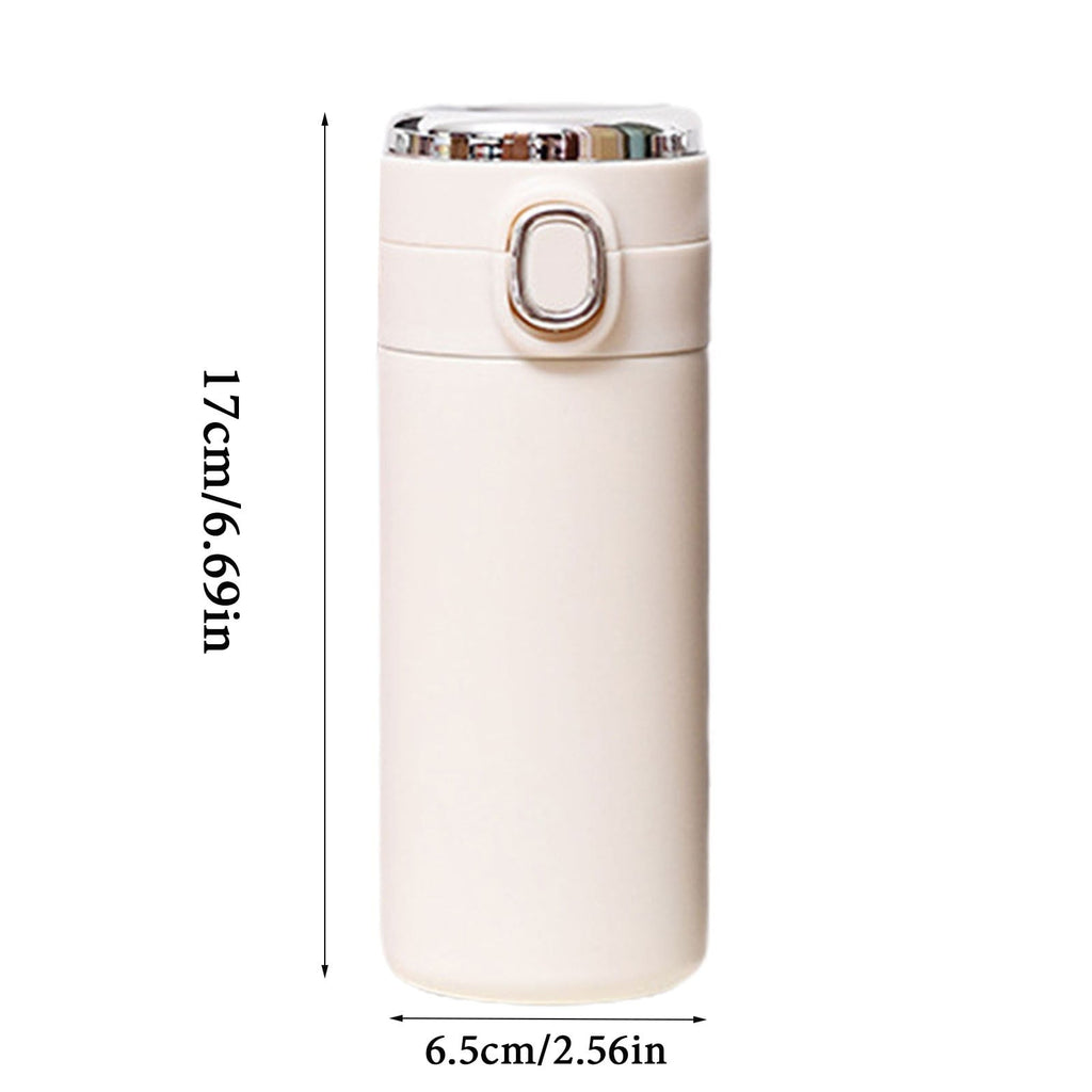Stainless Steel Insulation Cup Cute Mini Portable Children Student Water Bottle Coffee Travel Mug LED Temperature Display Double Walled Vacuum Long Lasting Insulation NT1E