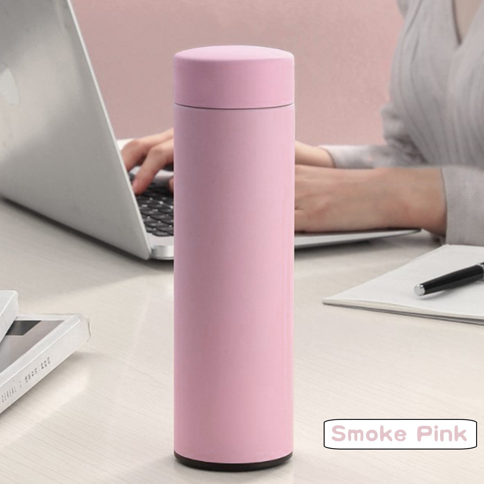 Stainless Steel Insulation Cup Cute Mini Portable Children Student Water Bottle Coffee Travel Mug LED Temperature Display Double Walled Vacuum Long Lasting Insulation NT1E
