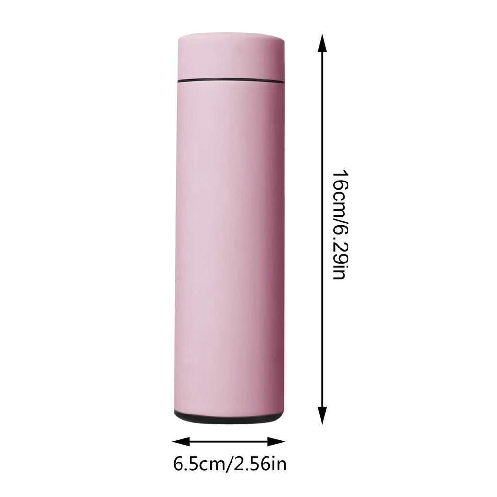 Stainless Steel Insulation Cup Cute Mini Portable Children Student Water Bottle Coffee Travel Mug LED Temperature Display Double Walled Vacuum Long Lasting Insulation NT1E