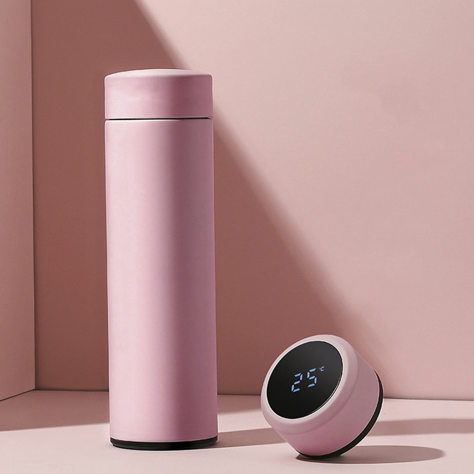Stainless Steel Insulation Cup Cute Mini Portable Children Student Water Bottle Coffee Travel Mug LED Temperature Display Double Walled Vacuum Long Lasting Insulation NT1E
