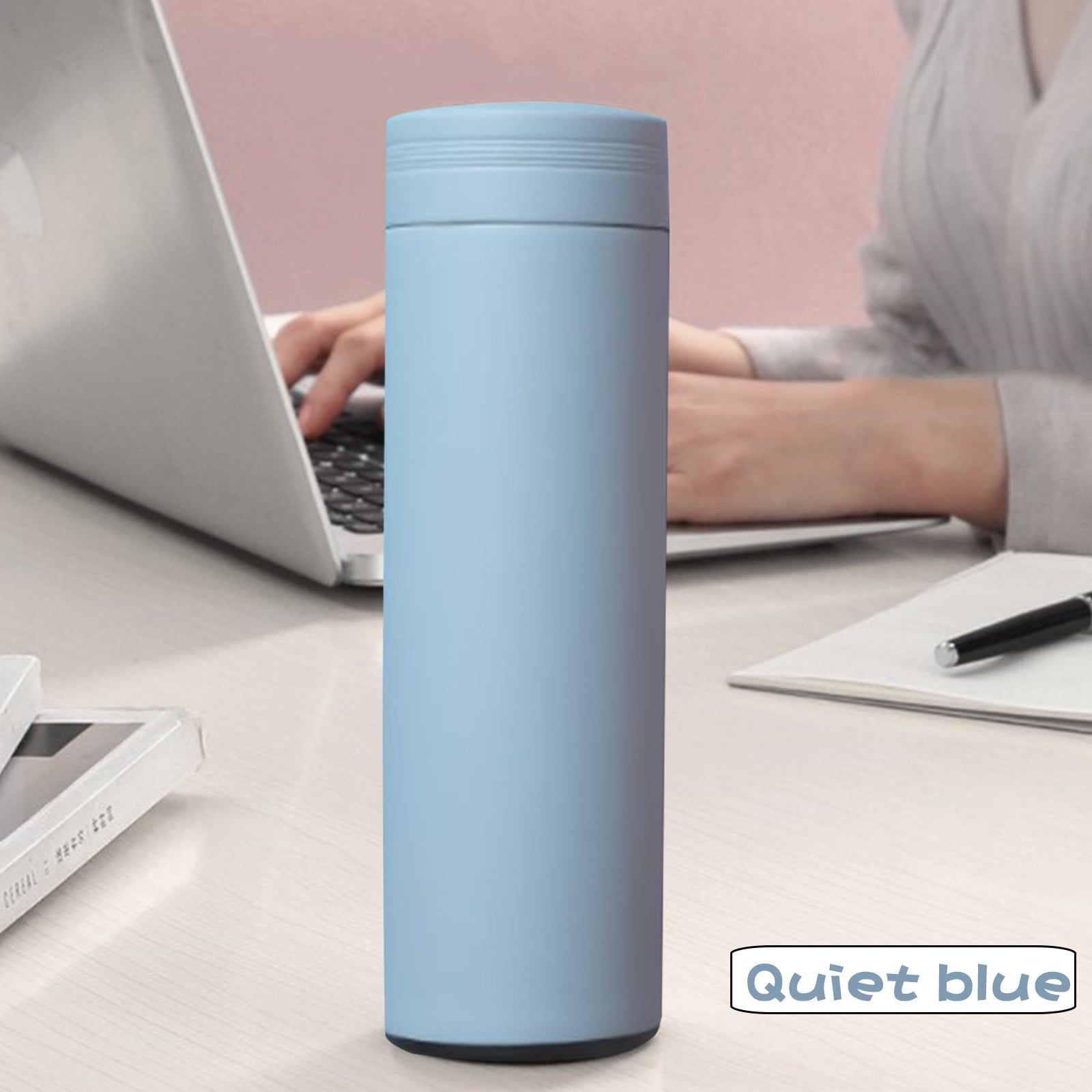 Stainless Steel Insulation Cup Cute Mini Portable Children Student Water Bottle Coffee Travel Mug LED Temperature Display Double Walled Vacuum Long Lasting Insulation NT1E