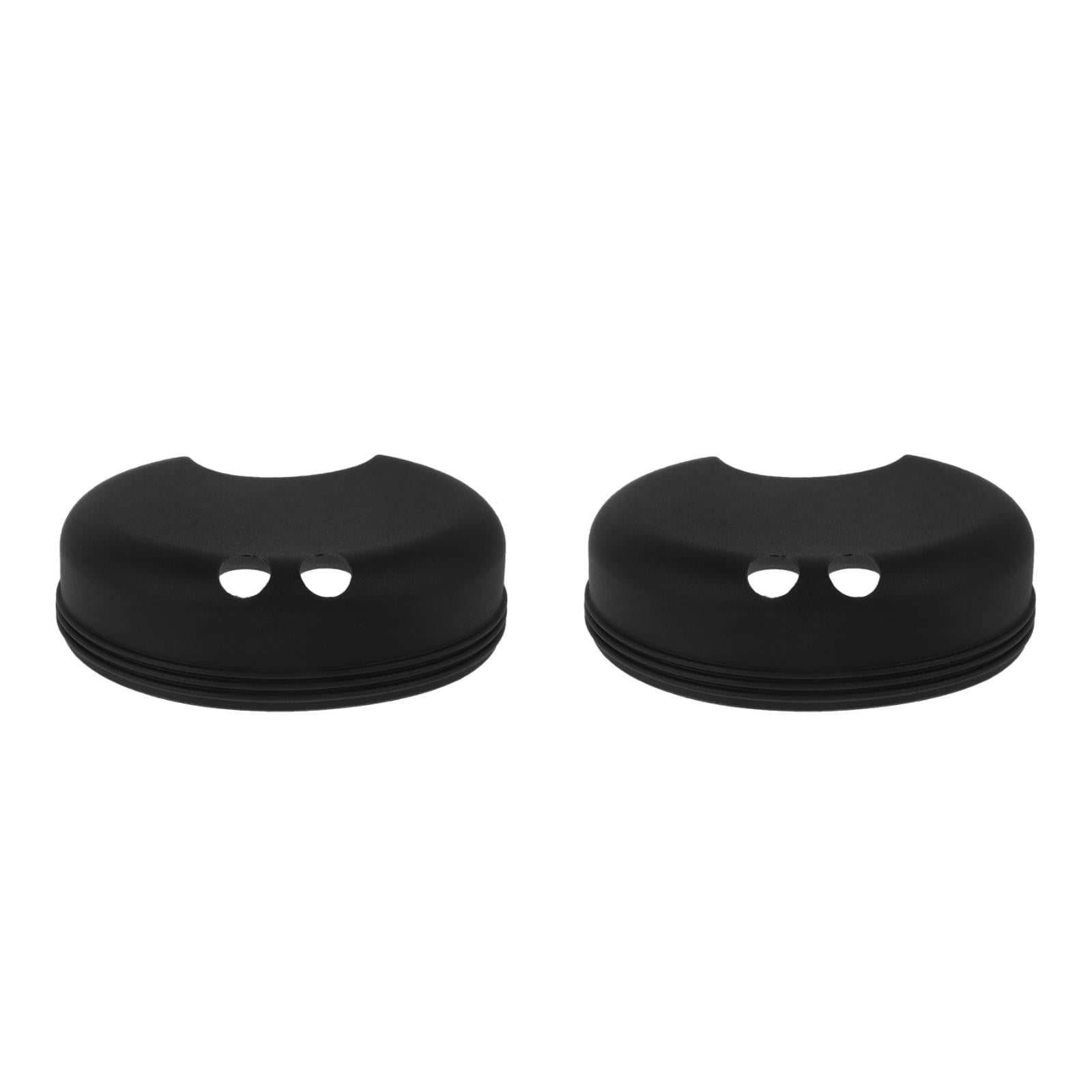 Masteelf 2pcs Splash Guarding Lid For Wide Mouth Bottle  Water Cup Anti-spill Intended Accessory Water Cup Lid Spill-proof Cap For Water Cup Compatible For Nalgene Easy Sipper ENGR