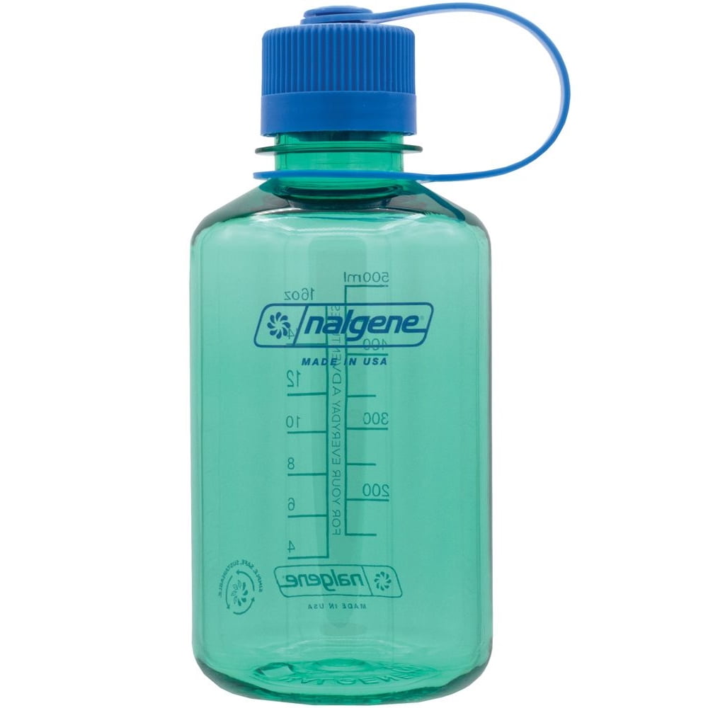 Nalgene Sustain 16 oz. Narrow Mouth Water Bottle - Cornflower Blue ZU3K