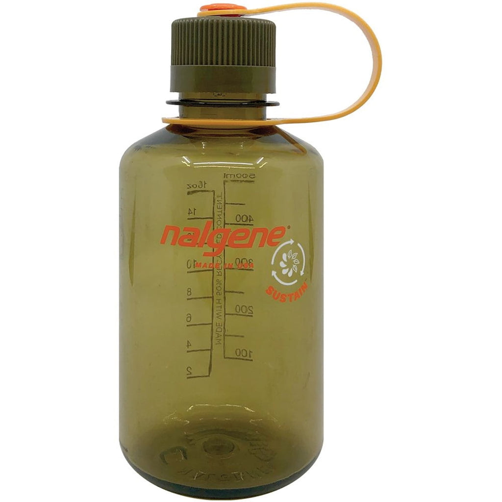 Nalgene Sustain 16 oz. Narrow Mouth Water Bottle - Cornflower Blue ZU3K