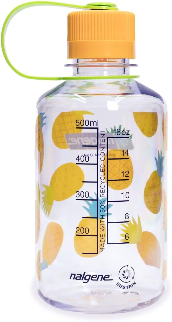 Nalgene Sustain 16 oz. Narrow Mouth Water Bottle - Cornflower Blue ZU3K