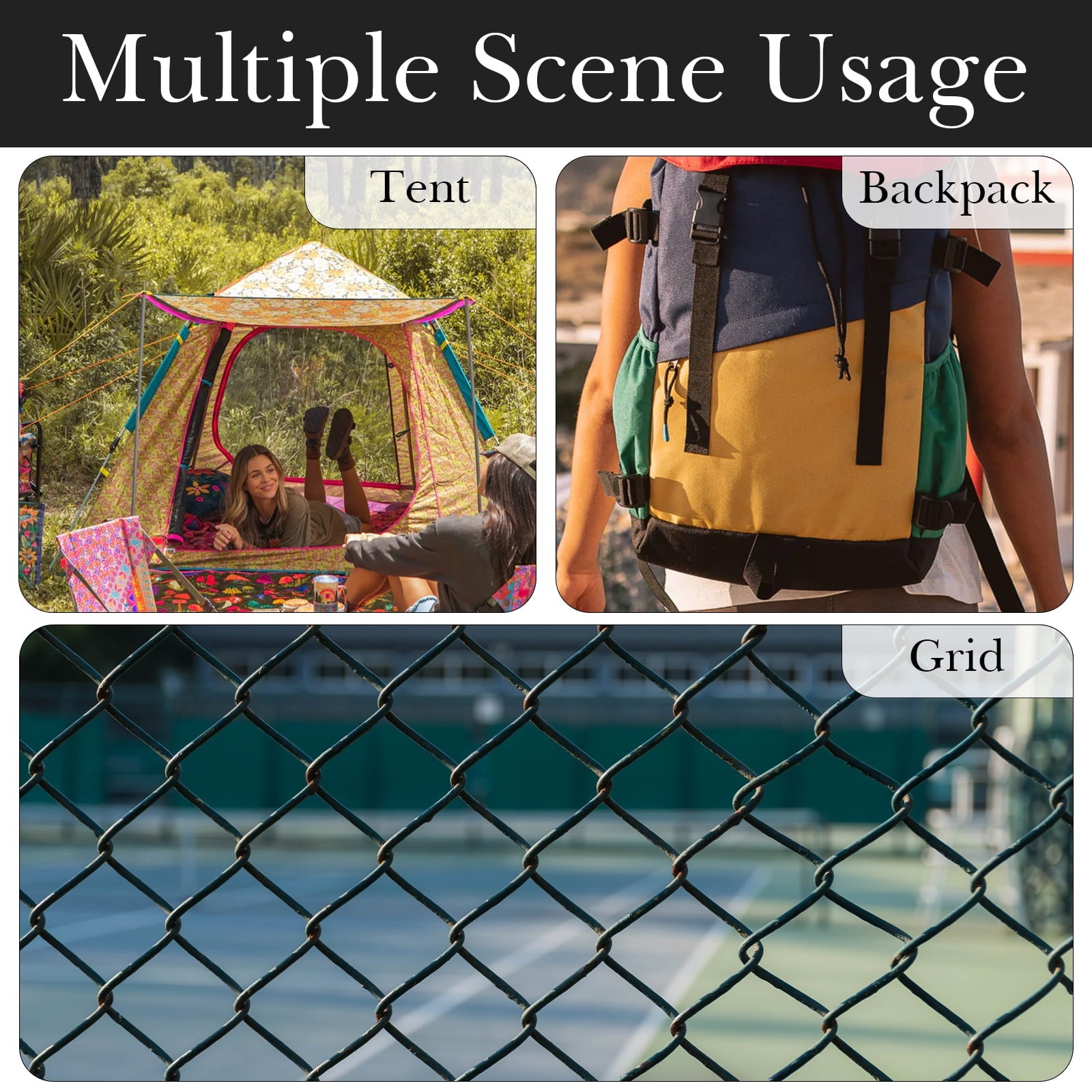 Linkidea 2 Pack Fence Hooks for Sport Water Bottle, Compatible with CamelBak Chute Mag Steel/Tritan 20/24/25/32/40/50oz, S Shaped Hook Hanger Magnetic Buckle for Outdoor Sports Camping 8WV0