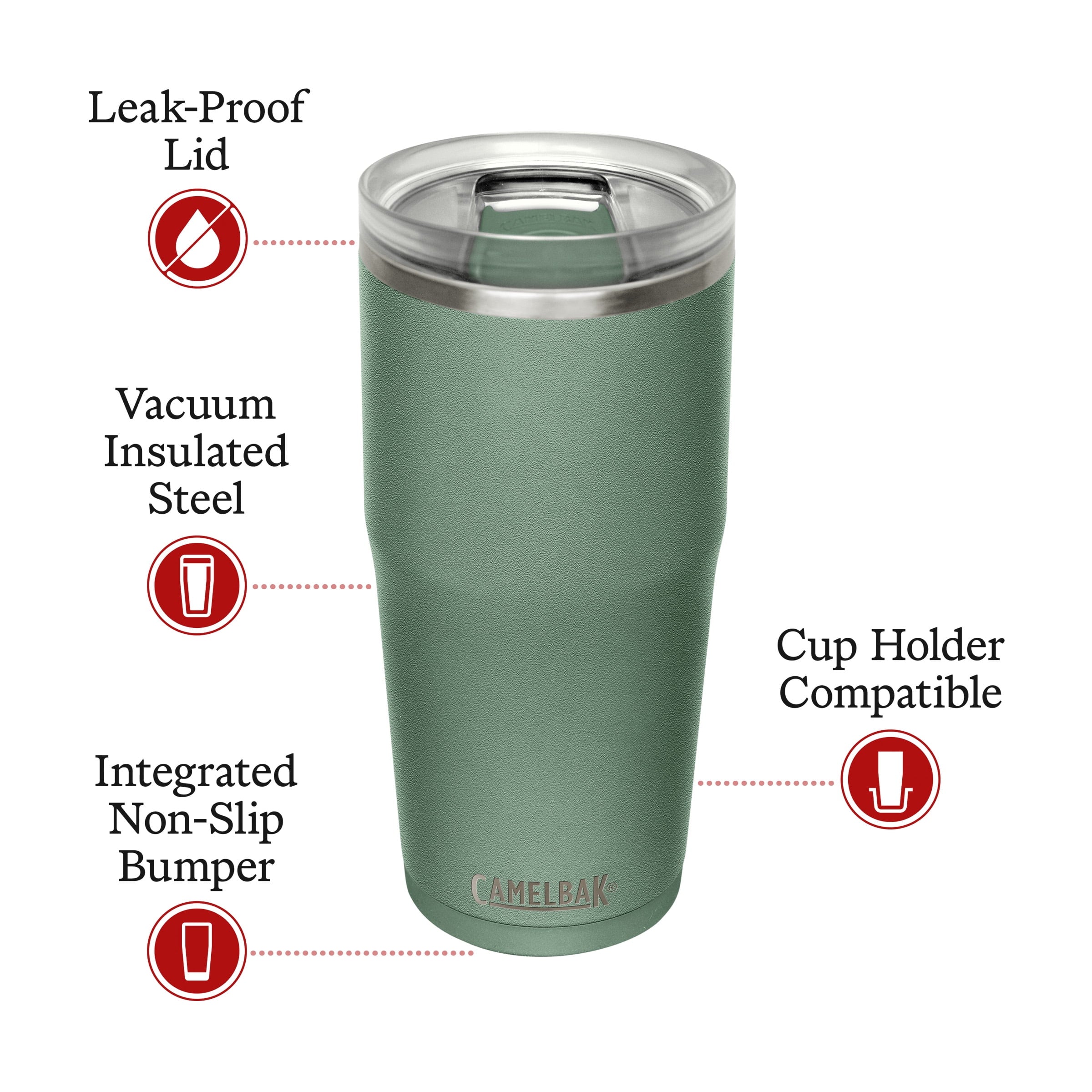 CamelBak Thrive™ Insulated Stainless Steel Tumbler, 20 oz, Navy PHWD