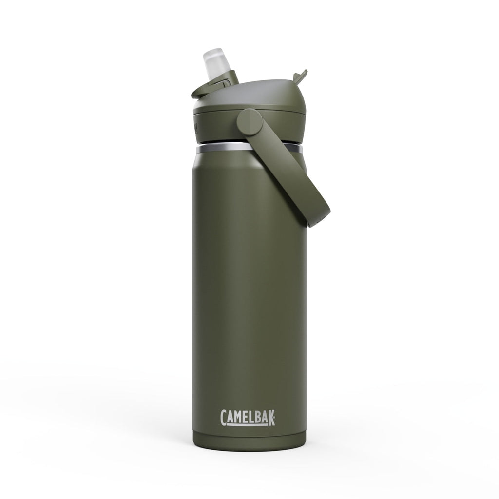 CamelBak Thrive™ Flip Straw Insulated Stainless Steel Water Bottle, 20oz, Moss H94D
