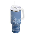 30 oz Insulated Stainless Steel Tumbler Double Wall Stainless Steel Tumbler with 2-Way Drinking Glass Mapleleaves UQIV