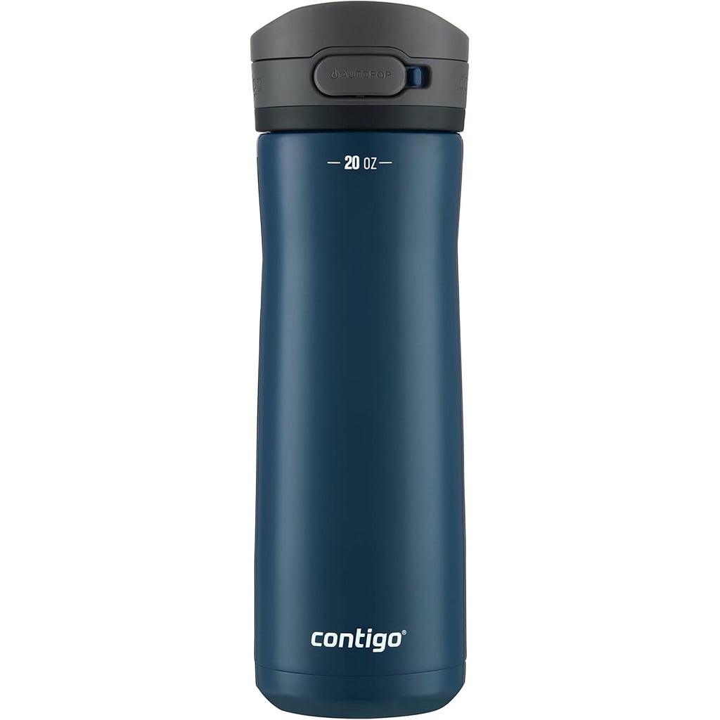Contigo 20 oz. Jackson Chill 2.0 Water Bottle - Stainless Steel w/Licorice 5LJX