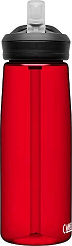Camelbak Eddy+ Running Fitness Sports Gym Training Drinks Bottle 750ml - Clear FH7K
