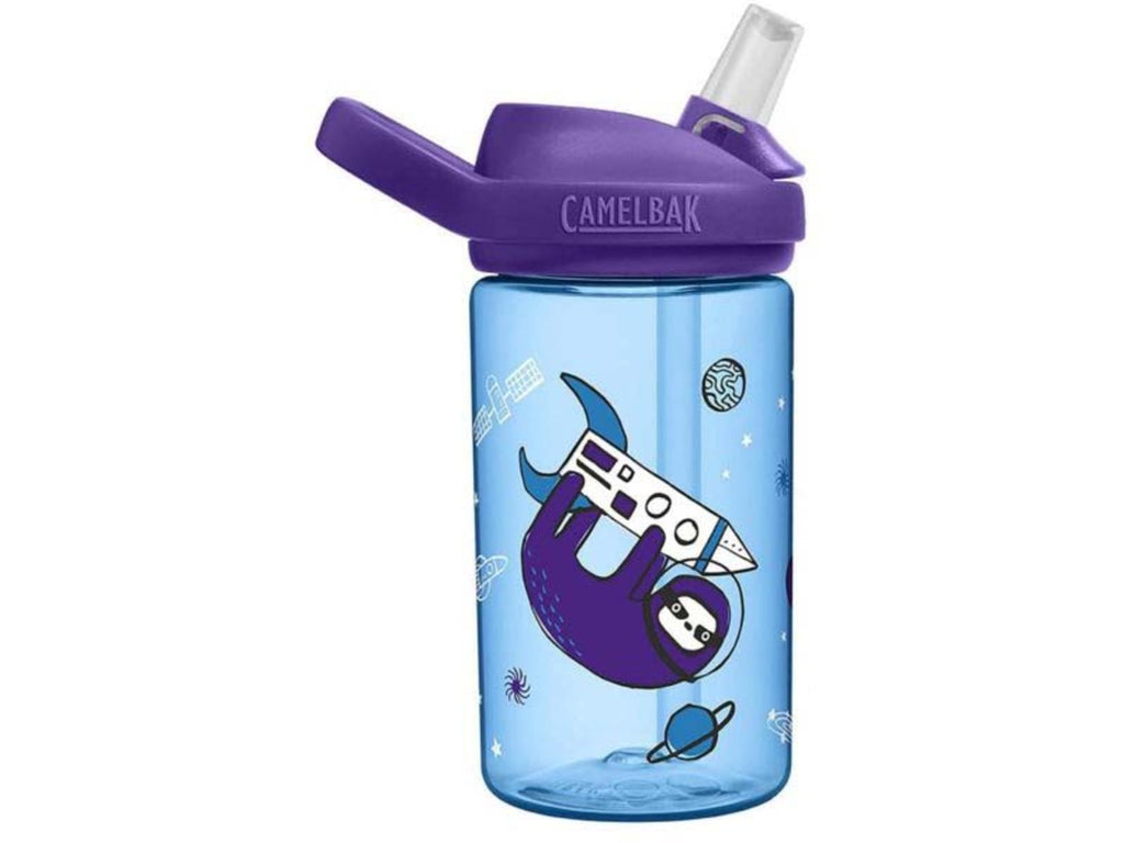 Camelbak Eddy+ Kids 14oz Water Bottle with Flip Straw, Sloths in Space F904