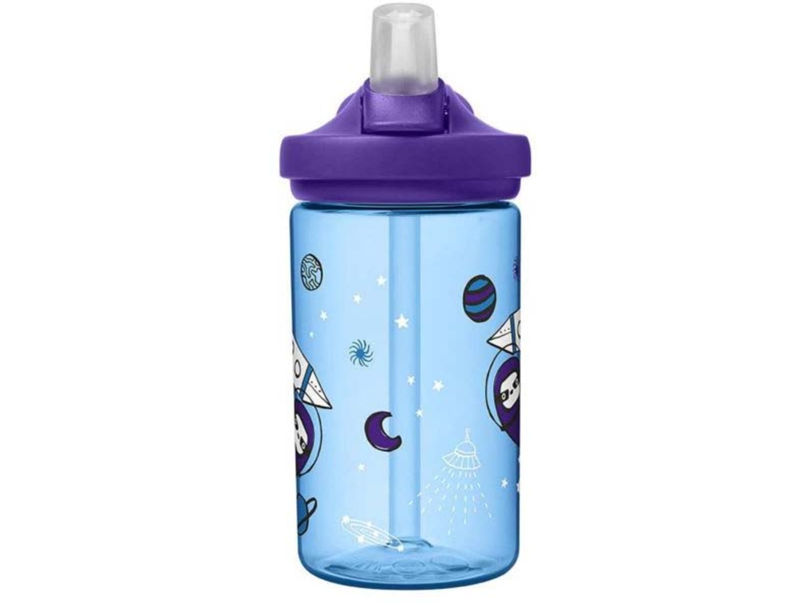 Camelbak Eddy+ Kids 14oz Water Bottle with Flip Straw, Sloths in Space F904