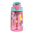 Contigo 14oz Kids' Water Bottle with Redesigned AutoSpout Straw Azalea Jade Vine with Llamas WXR1