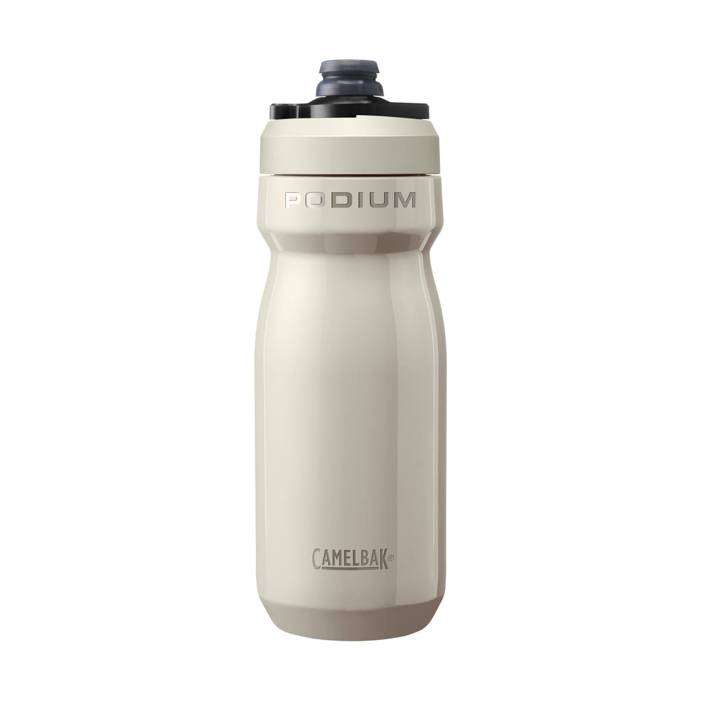 CamelBak Podium 18oz Insulated Stainless Steel Bike Water Bottle, Stone NSI3