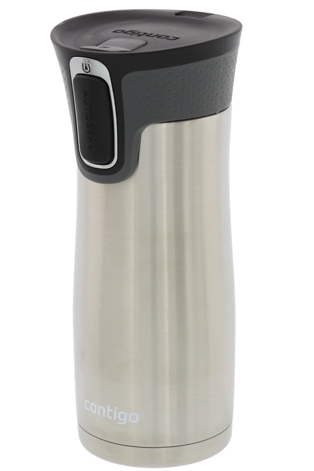 Contigo AUTOSEAL West Loop 2.0 Travel Mug, 16 oz., Stainless Steel with Black Button 6R6O
