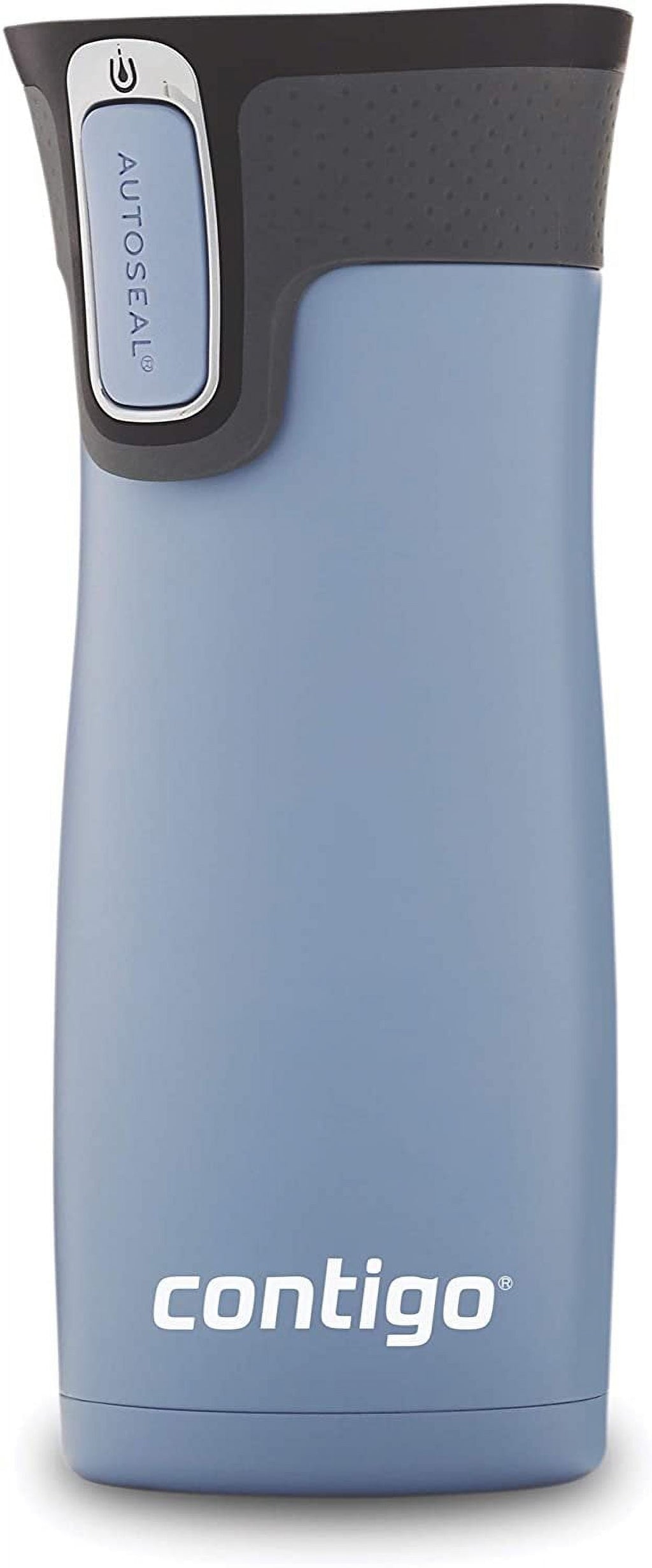 Contigo AUTOSEAL West Loop 2.0 Travel Mug, 16 oz., Stainless Steel with Black Button 6R6O
