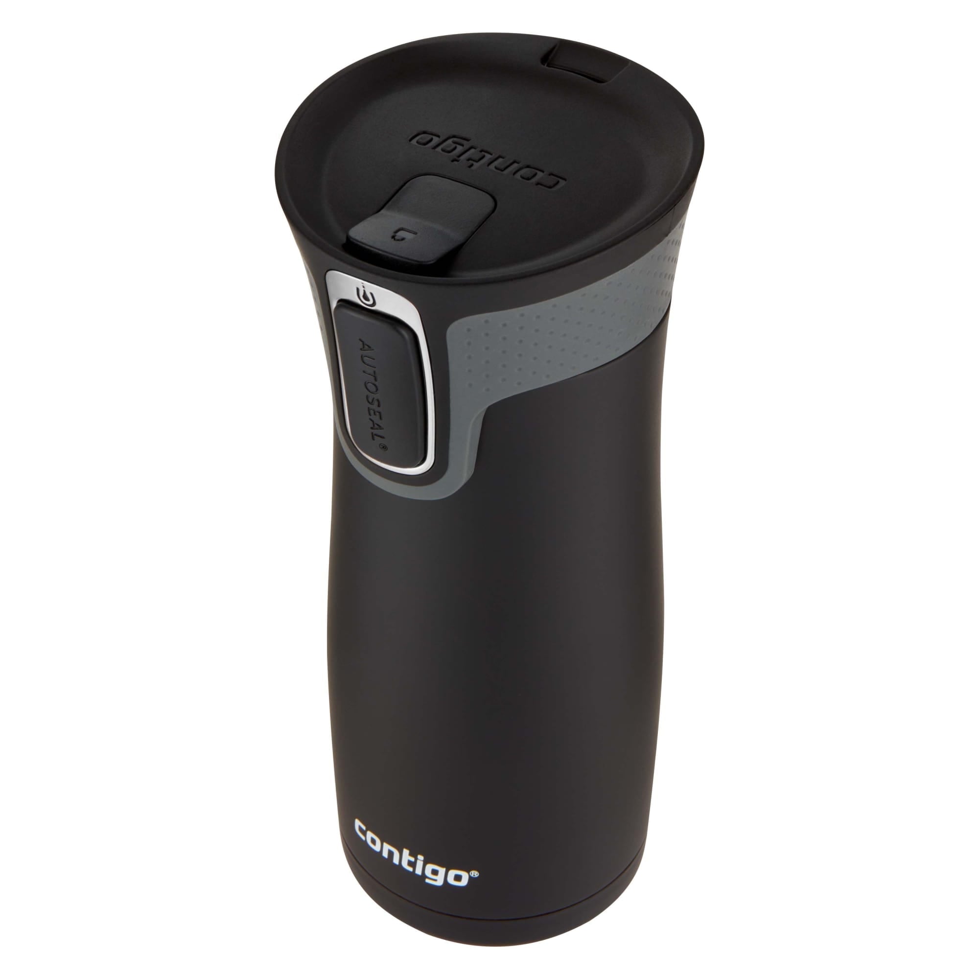 Contigo AUTOSEAL West Loop 2.0 Travel Mug, 16 oz., Stainless Steel with Black Button 6R6O