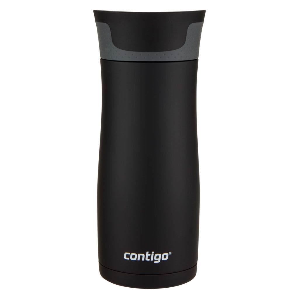 Contigo AUTOSEAL West Loop 2.0 Travel Mug, 16 oz., Stainless Steel with Black Button 6R6O