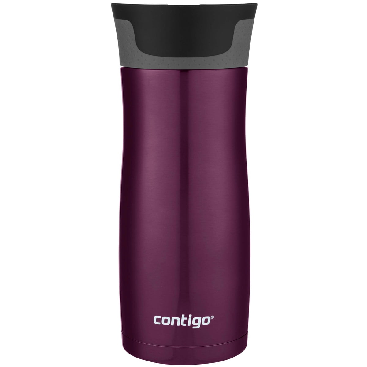 Contigo AUTOSEAL West Loop 2.0 Travel Mug, 16 oz., Stainless Steel with Black Button 6R6O