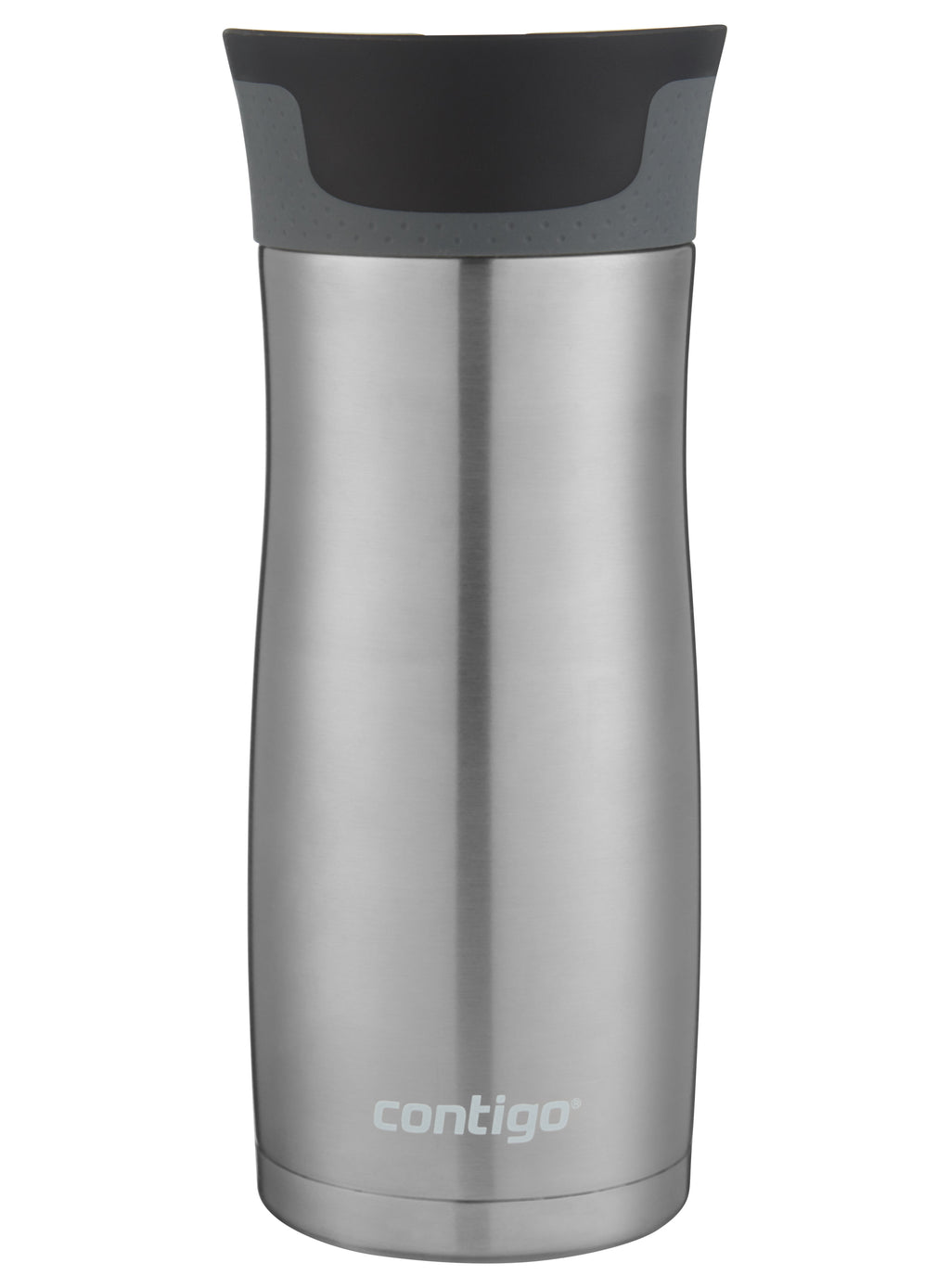 Contigo AUTOSEAL West Loop 2.0 Travel Mug, 16 oz., Stainless Steel with Black Button 6R6O